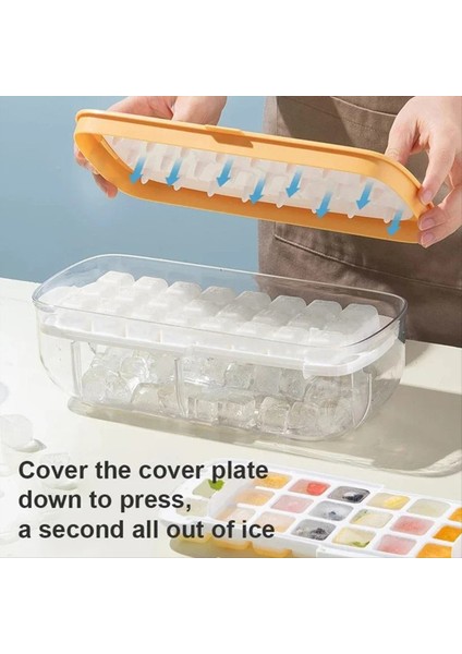 48 Çift Silikon Büyük Kapasiteli Buz Kutusu Buz Depolama Buz Kutusu Dondurulmuş Buz Artefaktının Kapak Mavisi ile (Yurt Dışından) modelleri