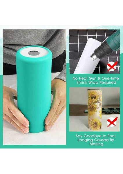 Süblimasyon Için 5x Manşon Aktarım Bantlı Sorunsuz Isıya Dayanıklı Silikon Kol Bantları Bardak Isı Pres (Yurt Dışından) indirimleri