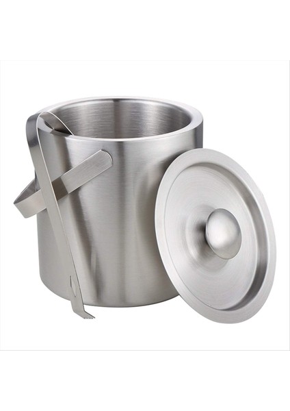 Buz Kovası Çift Paslanmaz Çelik Buz Kovası Partiler ve Çubuklar Için Uygun (Yurt Dışından) indirimleri