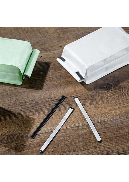 500 Soyulma ve Çubuk Teneke Bağları Tel Bükülebilir Kahve Torbası Bağları Sızdırmazlık Boncuğu Pişmiş Gıda Torbası 5 5 Inç-Siyah (Yurt Dışından) indirimleri