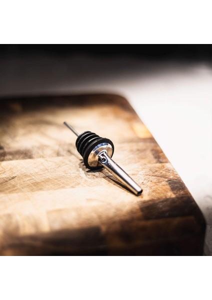 Şarap Dökücü Zeytin Yağı Pourer Spout Şişe Durdurucu Çevre Koruma Paslanmaz Çelik Kauçuk Durdurucu (Yurt Dışından) indirimleri