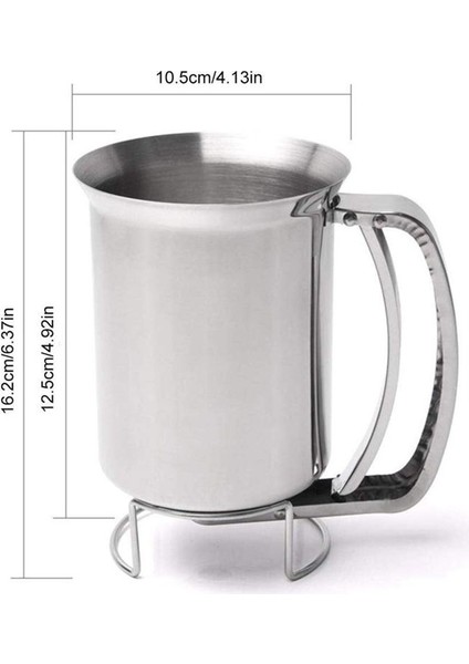 Un Dağıtıcı Un Hamur Dispenser Paslanmaz Çelik Pişirme Aleti Hamur Karıştırıcı Huni Ev Mutfak Pişirme (Yurt Dışından) modelleri