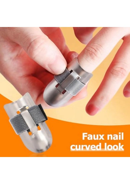 Paslanmaz Çelik Parmak Koruması Parmak Koruyucular Yiyecekleri Kesmek Için Parmak Korumaları Çok Işlevli Parmak El Koruyucusu 4pcs (Yurt Dışından) fırsatları