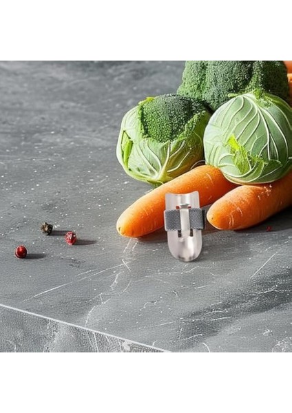 Paslanmaz Çelik Parmak Koruması Parmak Koruyucular Yiyecekleri Kesmek Için Parmak Korumaları Çok Işlevli Parmak El Koruyucusu 4pcs (Yurt Dışından) indirimleri