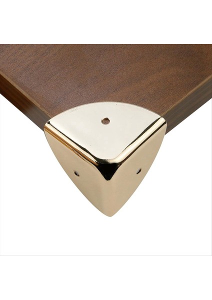 Demir Köşe Koruyucular Siyah Dekor Kutusu Kenar Kapak 39MM/1 53IN Kutu Dolap Kenar Güvenlik Koruma 8pcs Açık Altın (Yurt Dışından) fırsatları