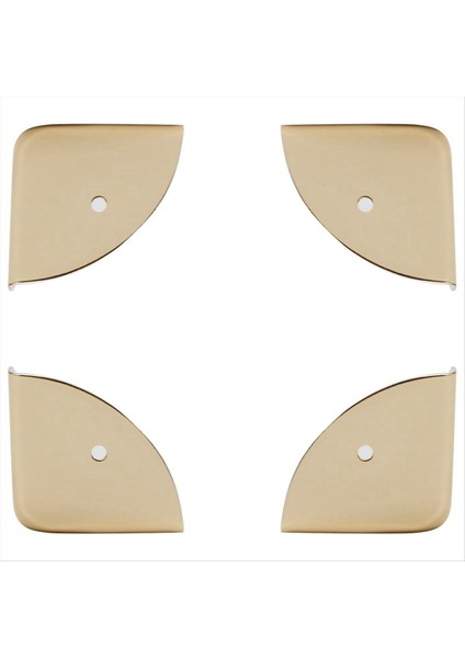 Demir Köşe Koruyucular Siyah Dekor Kutusu Kenar Kapak 39MM/1 53IN Kutu Dolap Kenar Güvenlik Koruma 8pcs Açık Altın (Yurt Dışından) indirimleri