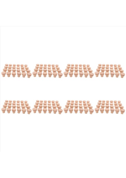 192 Pcs Şarap Şişe Mantarları T Şekilli Cork Tapaları Şarap Cork Şarap Tıpa Yeniden Kullanılabilir Şarap Mantıkları Ahşap ve Kauçuk Tıpa (Yurt Dışından)