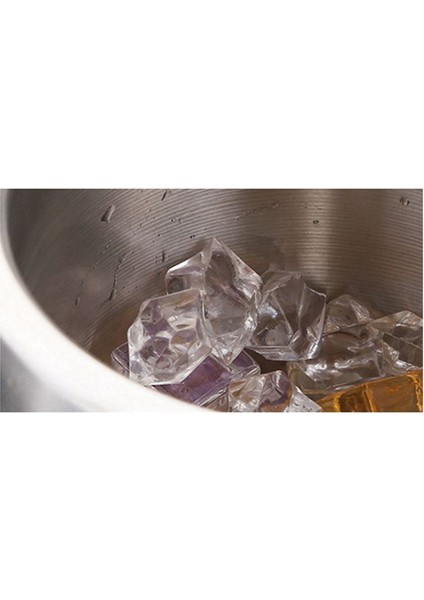 Yalıtılmış Buz Kovası Buz Maşaları ile Çift Duvarlı Buz Kovası ile Bölme Buz Küpü Kap Kovaları (Yurt Dışından) modelleri