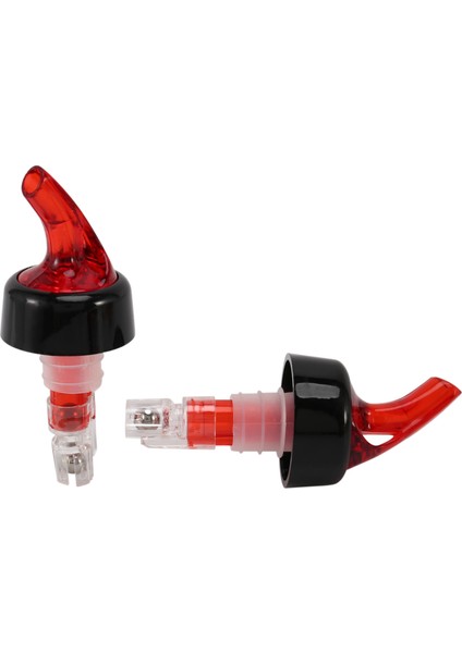 6 Pcs Likör Pourer Plastik Ölçülen Likör Dökücü Ölçüm Odası Pourer Pourer Spout Stopper Likör Şarabı Için (Yurt Dışından)