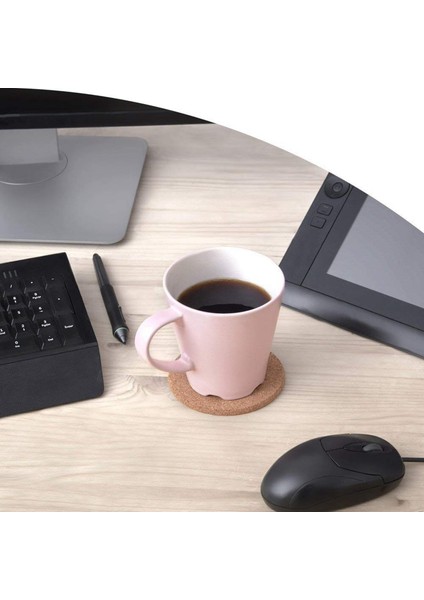 Metal Tutucu Depolama Caddy ile 48PC Seti ile Doğal Cork Coasters-1/5 Inç Kalınlığında Emici Çevre Dostu (Yurt Dışından) fırsatları