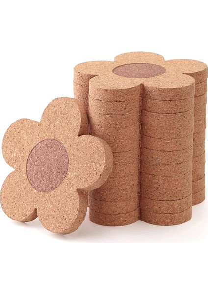 24 Adet Içecekler Için Sevimli Bardak Altlıkları Emici ve Yeniden Kullanılabilir Coaster Seti 4 Inç Çiçek Şekli Bardak Altlıkları Kahve Çay Fincanı Paspas (Yurt Dışından) fiyatları