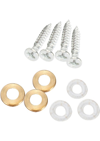 16 mm Paslanmaz Çelik Ayna Tırnakları Vida Kapağı (64 Adet) (Yurt Dışından) indirimleri