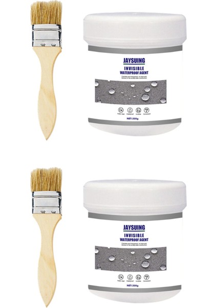 Jayinguing 2x Şeffaf Su Geçirmez Tutkal Artı Fırça Su Geçirmez Sızdır Yalıp Su Bazlı Sızdırmazlık Anti Sızma ile Fırça A Anti-Sızdır (Yurt Dışından)