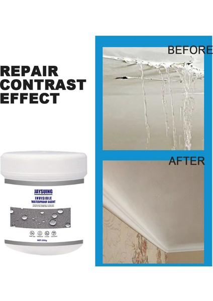 Jayinguing 2x Şeffaf Su Geçirmez Tutkal Artı Fırça Su Geçirmez Sızdır Yalıp Su Bazlı Sızdırmazlık Anti Sızma ile Fırça A Anti-Sızdır (Yurt Dışından) fiyatları