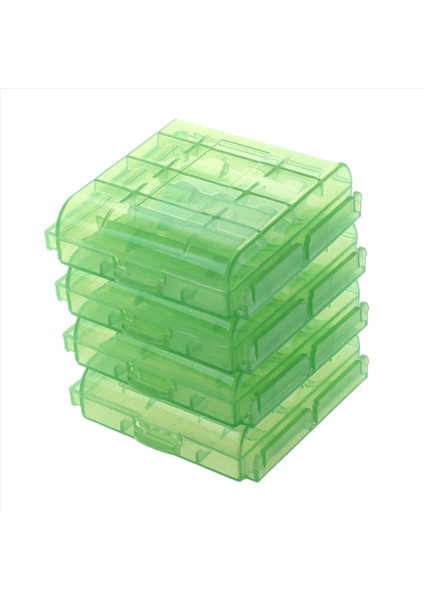 8 Adet Paketi Aa / Aaa Pil Depolama Sabit Kılıf Kutusu Yeşili (Yurt Dışından) fiyatları