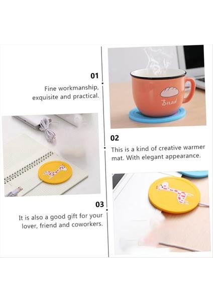 Silikon Isıtmalı Bardak Altlıkları Elektrikli Içecek Isıtıcı Isıtma Pedi Termostatik Bardak Altlıkları Coaster Içecek Isıtma (Yurt Dışından) modelleri