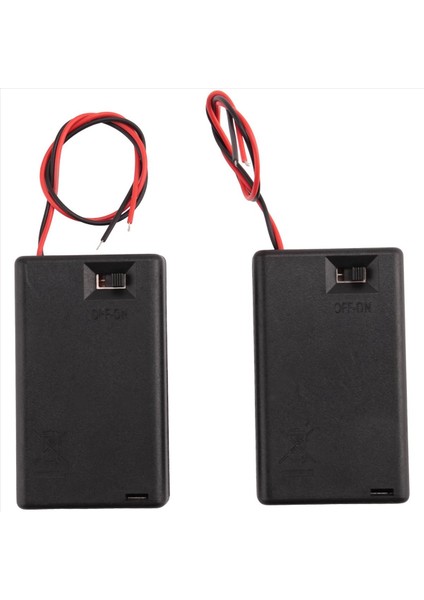 8 Pcs 3 x Aaa 4 5V Pil Tutucu Kılıf Kutusu Kablolu Açma/kapama Anahtarı W Kapağı (Yurt Dışından) fiyatları