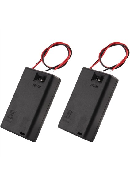 8 Pcs 3 x Aaa 4 5V Pil Tutucu Kılıf Kutusu Kablolu Açma/kapama Anahtarı W Kapağı (Yurt Dışından) indirimleri