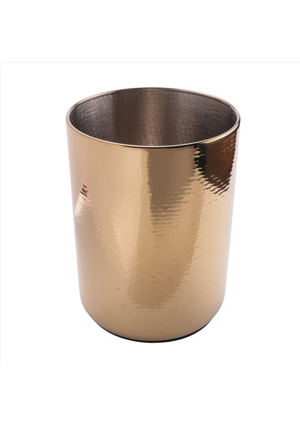 Paslanmaz Çelik Kovası Ev Dövülmüş Buz Şarap Kovası Ktv Şarap Soğutucu Buz Karesi Kova Bira Kovası Altın (Yurt Dışından) fiyatları
