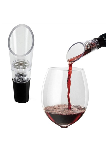 30 Paket Şarap Havalandırıcı Dökücü Spout Şişe Tıpa Dekantter Dökücü Havalandırma Hızlı Dekantter Spout (Yurt Dışından) fırsatları