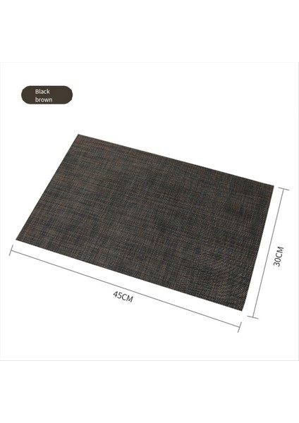 Placemats Set 6 Yıkanabilir Silinebilir Yer Paspaslar Için Mutfak Tablosu Isıya Dayanıklı Kayma Masası Mats-D (Yurt Dışından) fırsatları