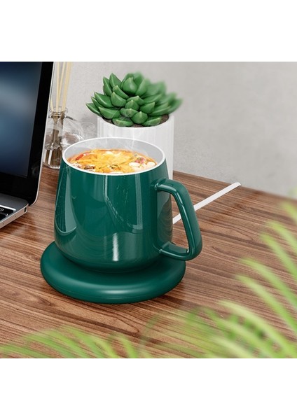 Masa Için Kahve Sıcak Kupa Sıcak Kahve Sütü Çayı Için Kahve Fincanı Daha Sıcak USB Daha Sıcak Isıtma Plakası (Yeşil) (Yurt Dışından) modelleri