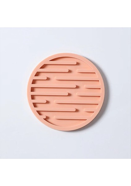 20PCS 10CM Silikon Bardaklar Yuvarlak Isıya Dayanıklı Kauçuk Çay Bardağı Paspas Içecek Kahve Kupa Içecek Tutucu Ped Dekor Mat (Yurt Dışından)