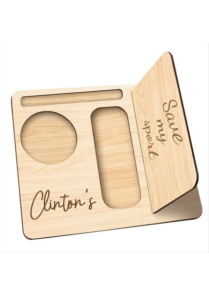 Kişiselleştirilmiş Doğum Çiçeği Okunacak Ahşap Kitap Standı Isim Kitap Rafları Tutucu Ahşap Kitap Organizasyonu Kitaplık-B (Yurt Dışından)