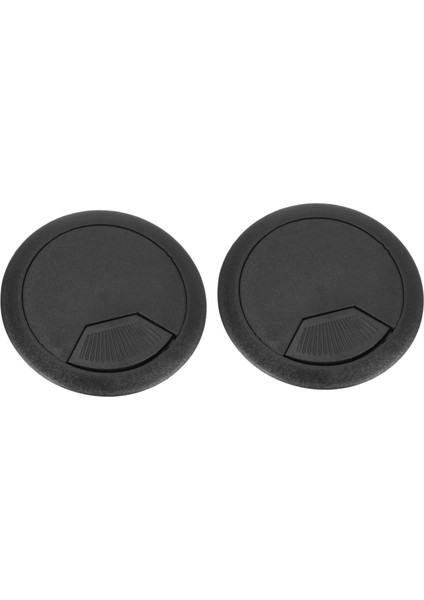 20 Adet Yuvarlak Plastik Bilgisayar Masası Kablosu Gromet Delik Kapağı 50MM Siyah (Yurt Dışından) fiyatları