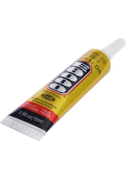 Zhanlida 2x E8000 Cep Telefonu Ekran Bezi Çıkartmalar Sondaj Endüstri Kapı Zinciri Takı Plastik Yumuşak Tutkal 15ML (Yurt Dışından) fiyatları