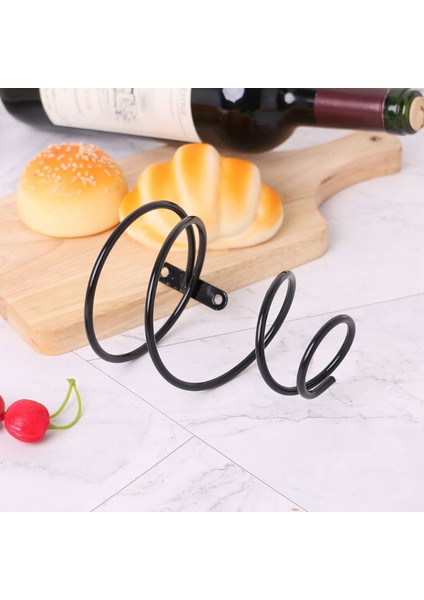 3 Paket Basit Tek Şişe Duvara Monte Şarap Rafı Şarap Şişesi Ekran Rafı Metal Asılı Şarap Rafı (Yurt Dışından) modelleri