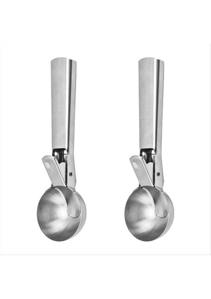 Dondurma Kepçe Tetik Kollu Dondurma Kepçe Dondurma Kepçe Paslanmaz Çelik L (Yurt Dışından)