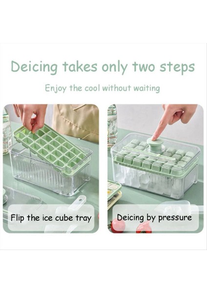 Buz Kutusu Tek Bütçe Basın Tipi Kolay Salınma Yüksek Renkli Buz Kutusu Ev Gıda Düzeni Buz Depolama Kalıp Sarı (Yurt Dışından) indirimleri