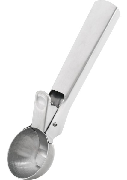 Paslanmaz Çelik Dondurma Kepçesi Tetiklenmesi Kolay Serbest Bırakma Rahat Antifriz Saplı Dondurma Kepçesi (Yurt Dışından)