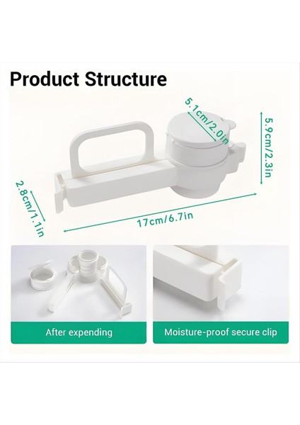 Spout Için Yemek Çantası Sızdırmazlık Klips Yemek Çantası Klipsleri Için Çanta Gıda Sızdırmazlık Püskürtme Sızdırmazlık Klibi (Yurt Dışından) indirimleri