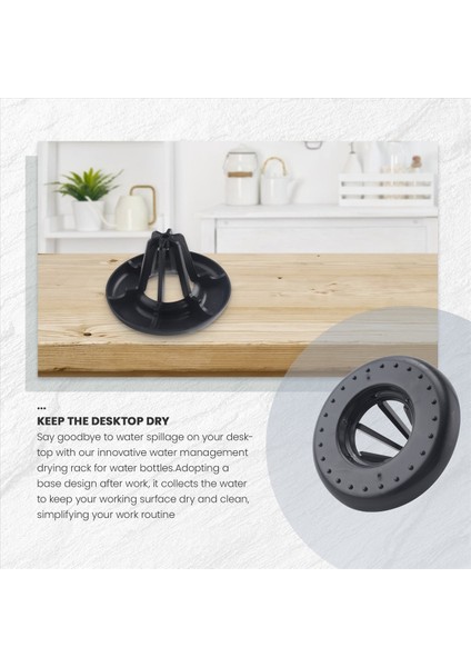 1pcs Şişe Kurutma Raf Taşınabilir Şişe Kurutucu Depolama Tutucu Nipeller Için Pompa Aksesuarları Çıkarılabilir Su Kupası (Yurt Dışından) fiyatları