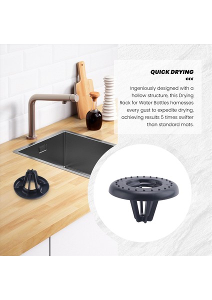 1pcs Şişe Kurutma Raf Taşınabilir Şişe Kurutucu Depolama Tutucu Nipeller Için Pompa Aksesuarları Çıkarılabilir Su Kupası (Yurt Dışından) fırsatları