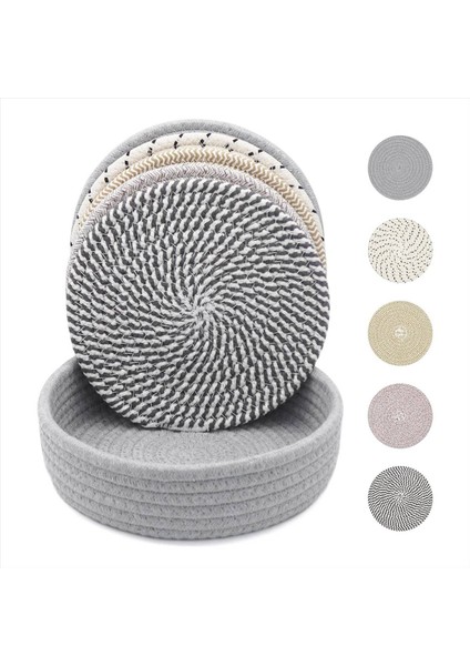 Sıcak Yemekler Sıcak Tencere ve Tavalar Için 7 Inç Trivetler Isıya Dayanıklı Kalın Tişört Tablo B Için Çok Fonksiyonlu Sıcak Pedler (Yurt Dışından)