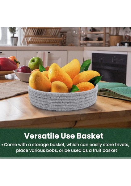 Sıcak Yemekler Sıcak Tencere ve Tavalar Için 7 Inç Trivetler Isıya Dayanıklı Kalın Tişört Tablo B Için Çok Fonksiyonlu Sıcak Pedler (Yurt Dışından) fırsatları