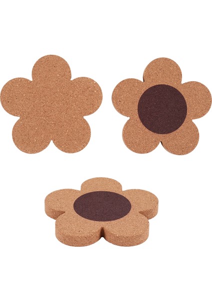 12 Adet Içecekler Için Sevimli Bardak Altlıkları Emici ve Yeniden Kullanılabilir Coaster Seti 4 Inç Çiçek Şekli Bardak Altlıkları Kahve Çay Fincanı Paspas (Yurt Dışından) modelleri