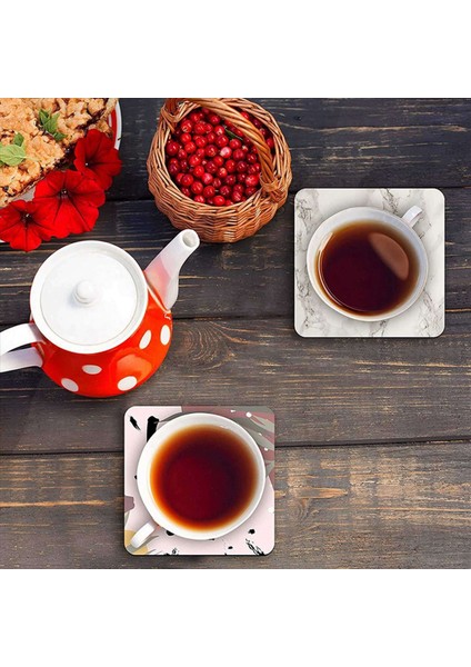 105 Adet Kare Süblimasyon Coaster Süblimasyon Boş Fincan Paspas Boş Kauçuk Bardaklar Için Diy Ev Mutfak Dekor (Yurt Dışından) fırsatları