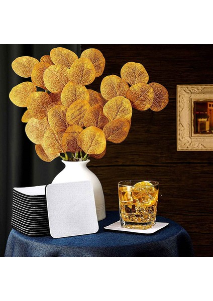 105 Adet Kare Süblimasyon Coaster Süblimasyon Boş Fincan Paspas Boş Kauçuk Bardaklar Için Diy Ev Mutfak Dekor (Yurt Dışından) indirimleri