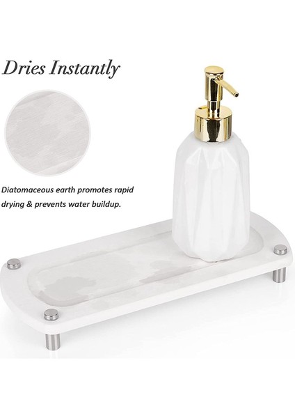 2pcs Diatom Çamur Coaster Slip Slip Emici Coaster Basit Emici Hızlı Kurucu Diatomit Otel Banyo Kupası Tutucu (Yurt Dışından) fiyatları