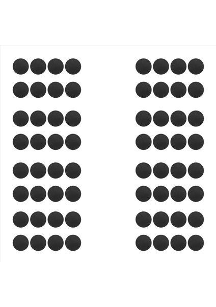 Silikon Siyah Içecek Baraç Seti 64 Kalıcı Yuvarlak Yumuşak Şık ve Dayanıklı Kolay Siyah (Yurt Dışından)