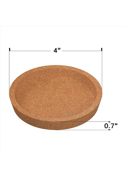 18 Paket Bardak Altlıkları 4 Inç Emici Isıya Dayanıklı Yuvarlak Bardak Altlıkları Ofis Veya Evde Çoğu Tür Kupa Için (Yurt Dışından) modelleri