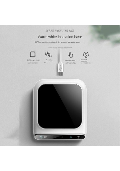 Taşınabilir Isıtma Kupası Pad Kahve Kupa Isıtıcıları USB Ofis Masası Için Isıtıcı Çay Su Sütü Için Elektrikli Içecek Isıtıcı (Yurt Dışından) fırsatları