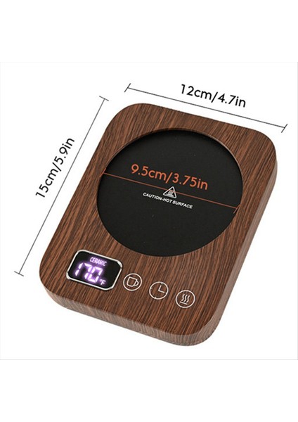 Akıllı Kahve Kupa Sıcak Zamanlayıcı ile Balmumu Mum Daha Sıcak Tabak Oto Kapalı Elektrikli Kahve Isıtıcı Ab Fiş (Yurt Dışından) fırsatları