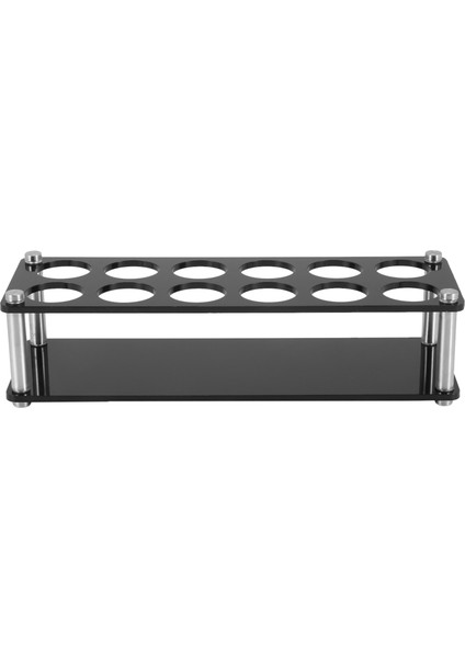 12 Delikli Akrilik Fincan Tutucu Atış Cam Tutucu Atış Gözlük Organizatörü Bira Şarap Bardağı Tutucu Akrilik Şarap Camı Tutucu (Yurt Dışından)