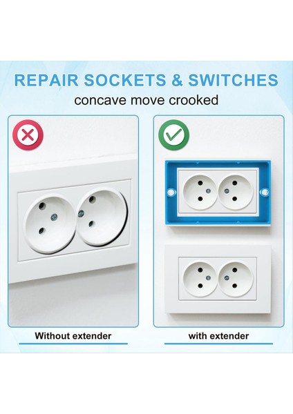 6pcs Elektrik Kutusu Genişletici 1/2in Tek Çetiştir Çanta Çıkış Kutusu Genişleticiler Birleşme Kutusu Elektrik Kutusu Için (Yurt Dışından) modelleri