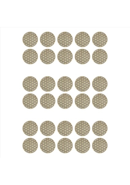 30PCS Life Of Life Cut Beermat Place Mat Wood Coasters Yalıtımları Coaster Ev Dekorasyonu (Bir Bölüm) (Yurt Dışından)